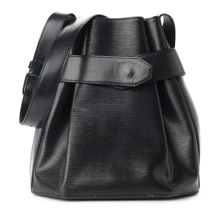 Louis Vuitton Epi Sac D'Epaule Black 1 of 12