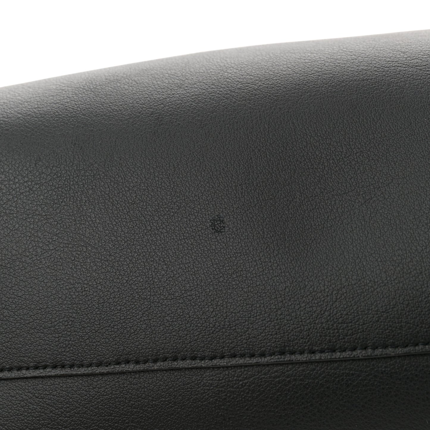 Calfskin Large Shopping Tote Black