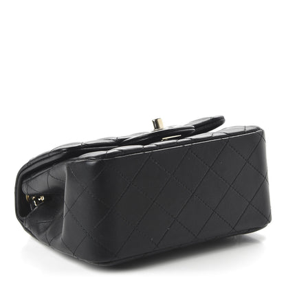 Chanel Lambskin Quilted Mini Square Flap Black 4 of 11