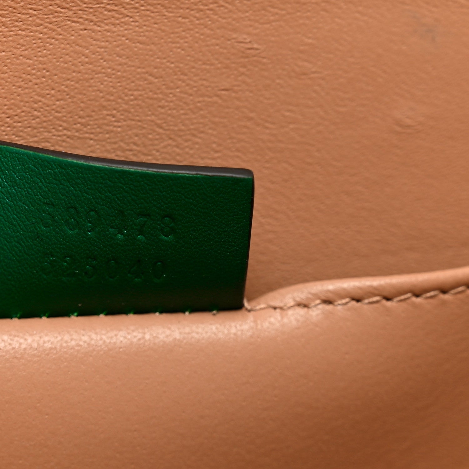 Gucci Mousse Top Patent Small Sylvie 1969 Top Handle Bag Emerald 7 of 10