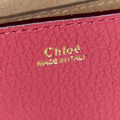 Chloe Grained Lambskin Mini Drew Shoulder Bag Dreamy Pink 6 of 7