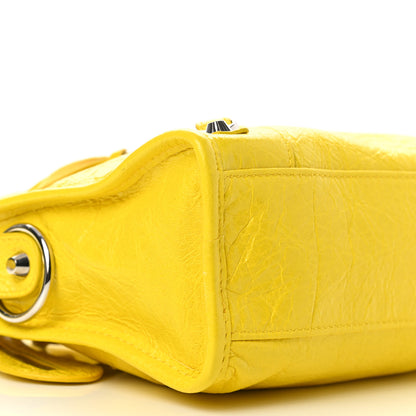 Balenciaga Agneau Classic Hardware Mini City Jaune Soleil 9 of 10