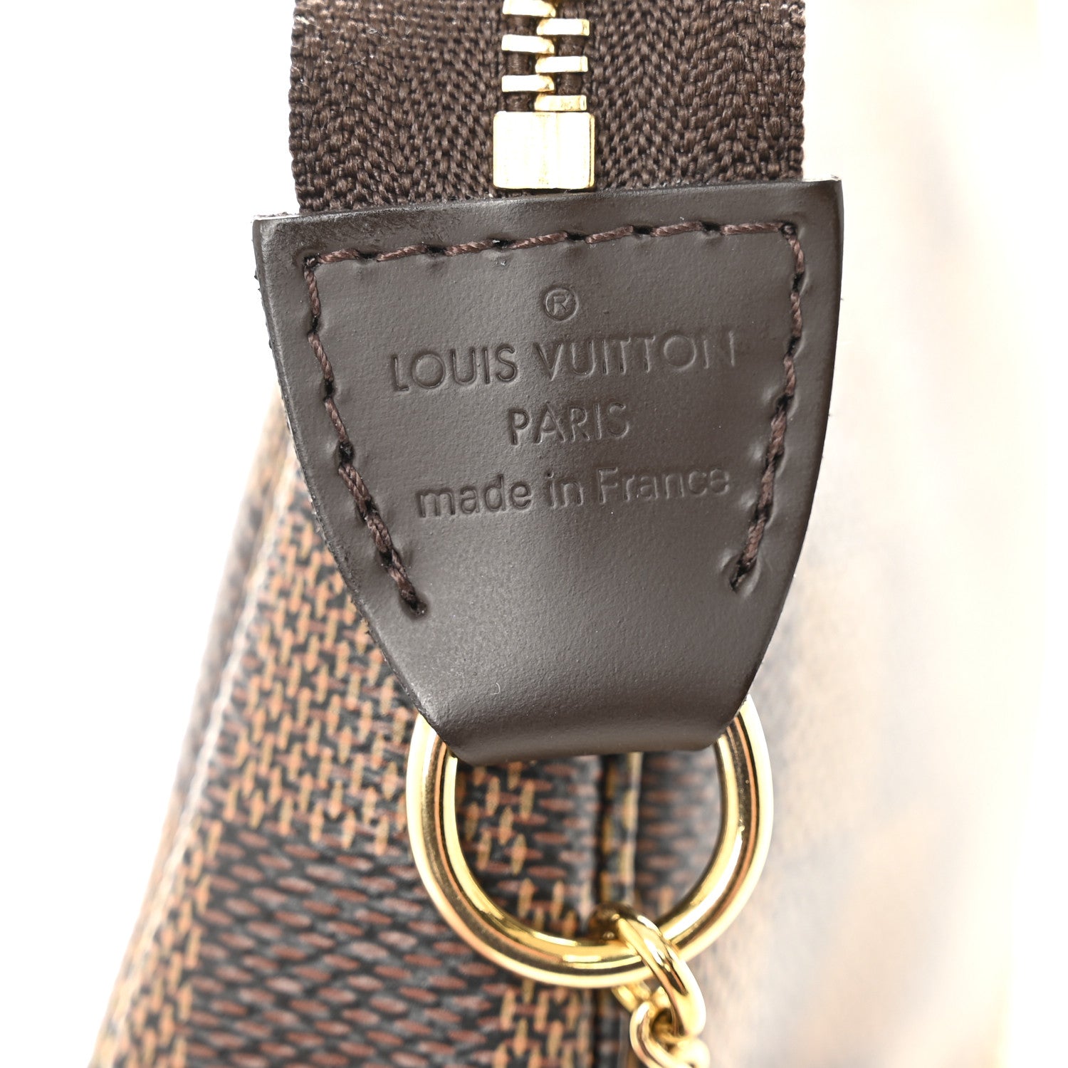 Louis Vuitton Damier Ebene Mini Pochette Accessories 5 of 8