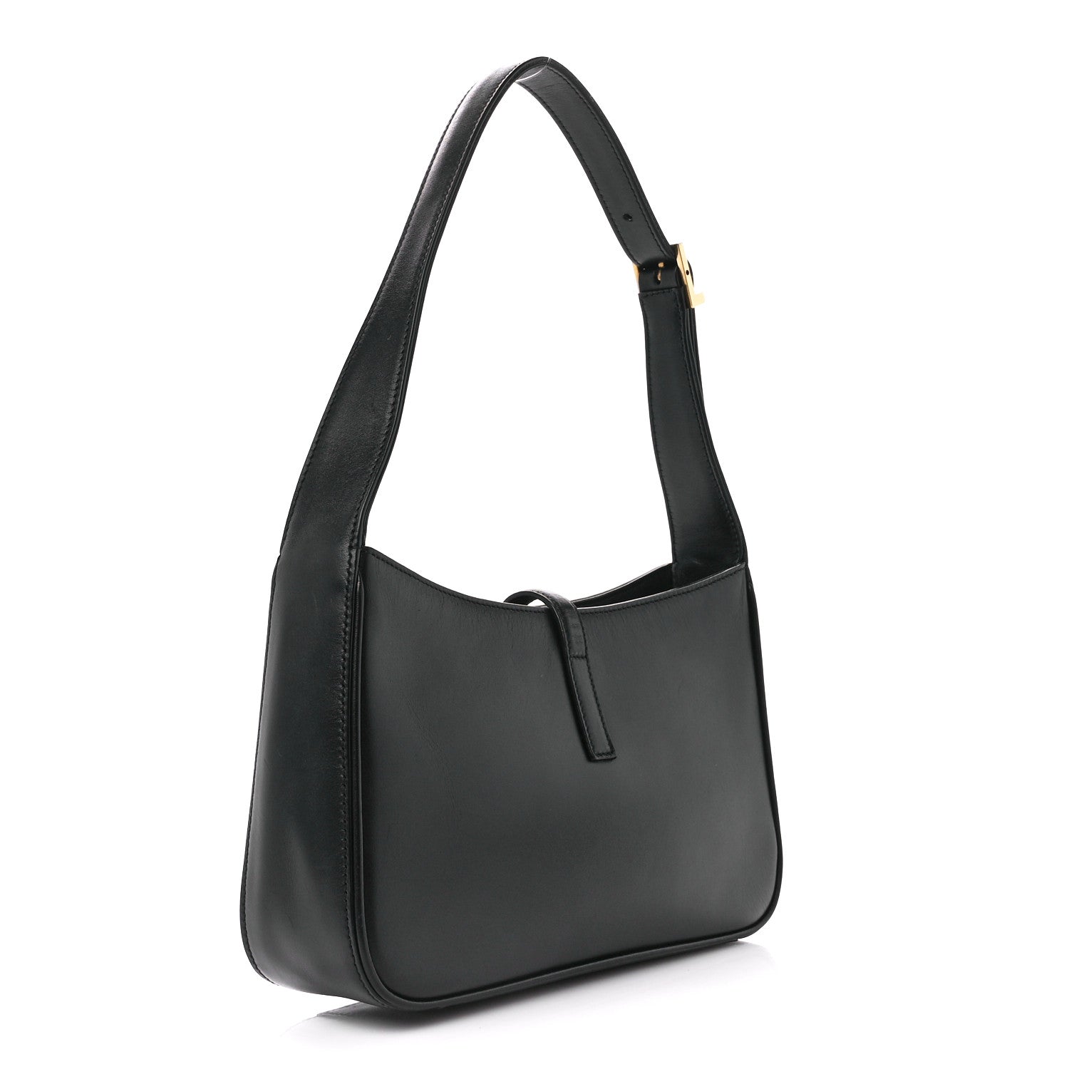 Saint Laurent Smooth Calfskin Le 5 A 7 Hobo Black 3 of 10