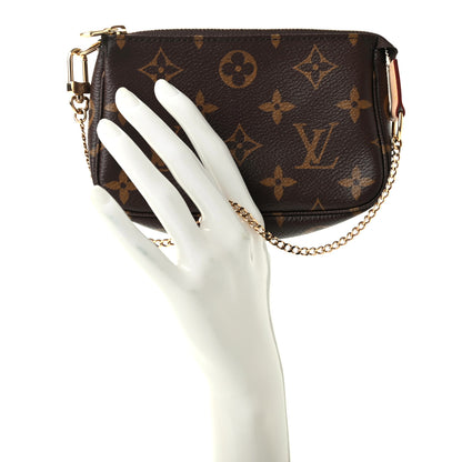 Louis Vuitton Monogram Mini Pochette Accessories 2 of 8