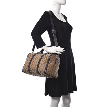 Gucci Monogram Medium Joy Boston Purple 2 of 12