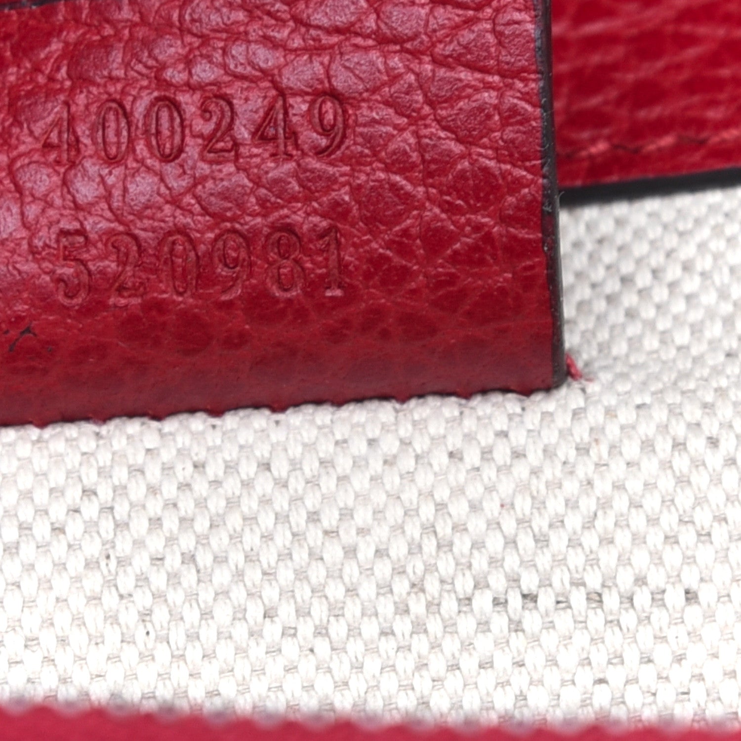 Gucci Dollar Calfskin Swarovski Crystal Small Dionysus Shoulder Bag Hibiscus Red 7 of 9