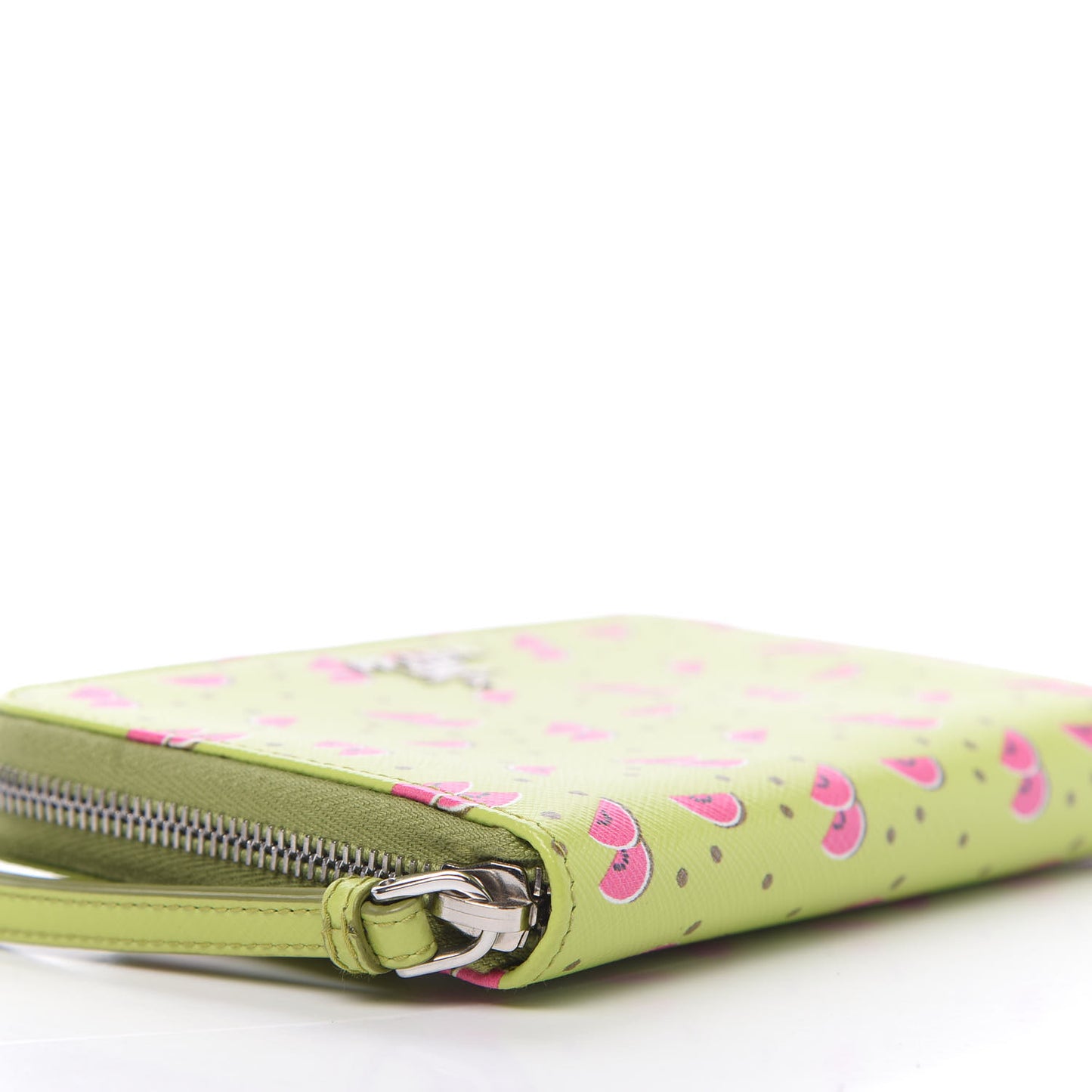 Saffiano Watermelon Print Phone Wristlet Wallet Erba