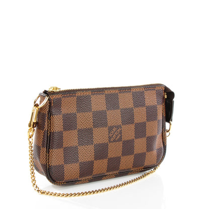 Louis Vuitton Damier Ebene Mini Pochette Accessories 3 of 7