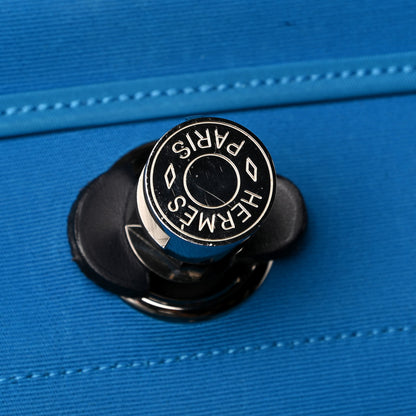 Hermes Toile Vache Hunter Herbag Zip 39 MM Bleu Zanzibar 12 of 17