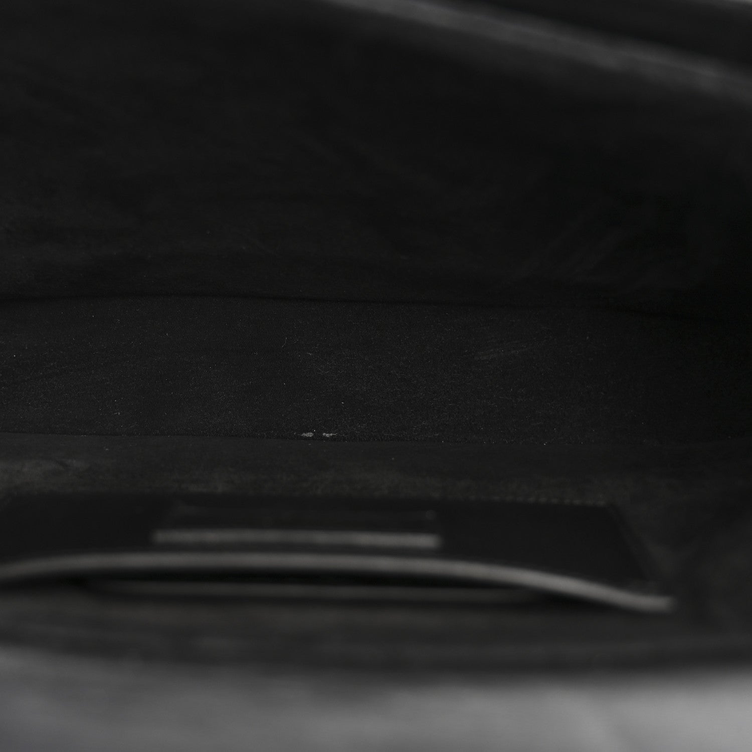 Saint Laurent Calfskin Medium Classic Lulu Bag Beige Black 6 of 16