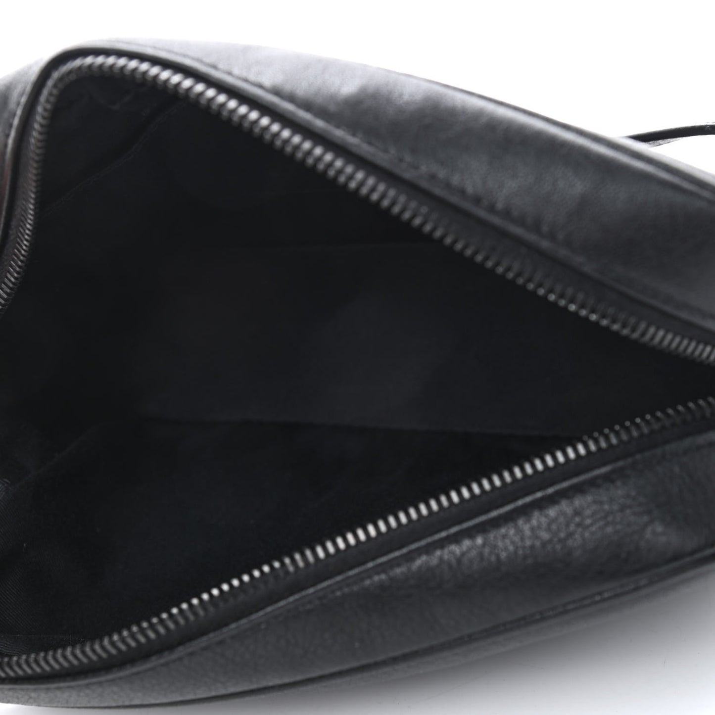 Lambskin Monogram Small Lou Camera Bag Black