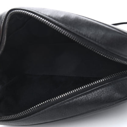 Saint Laurent Lambskin Monogram Small Lou Camera Bag Black 5 of 9