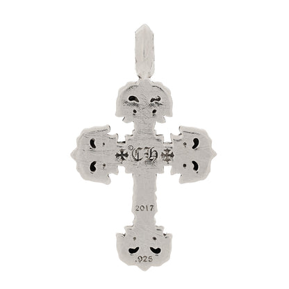 Chrome Hearts Sterling Silver Filigree Cross Pendant 3 of 4
