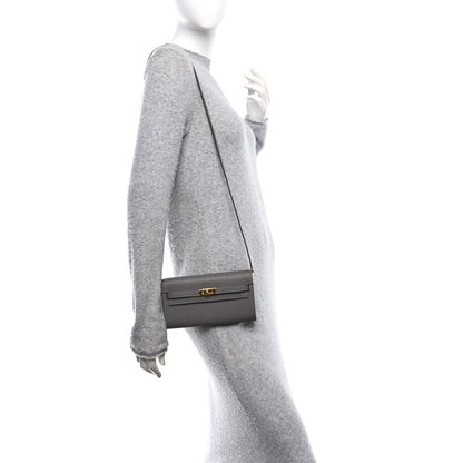 Hermes Epsom Kelly To Go Wallet Gris Meyer 2 of 10
