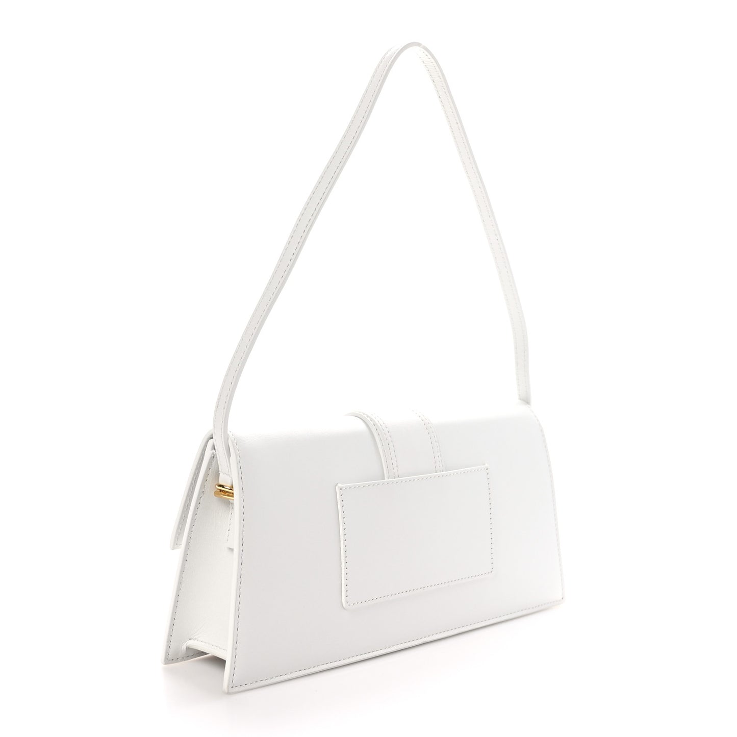Smooth Calfskin Le Bambino Long White