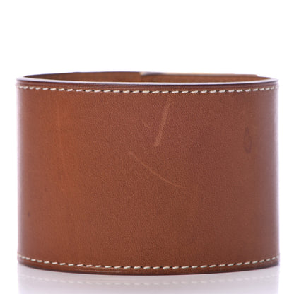 Hermes Barenia Kelly Extreme Dog Bracelet S Fauve 4 of 8