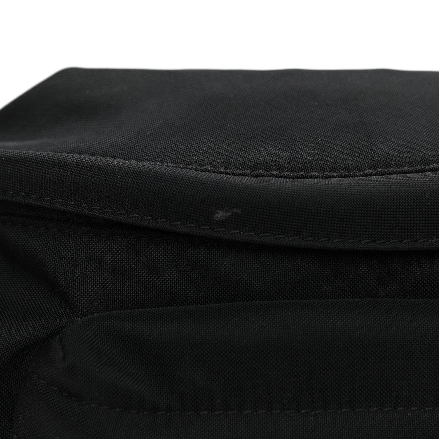Balenciaga Recycled Sport Nylon Logo Embroidered Wheel Beltpack Black 9 of 9