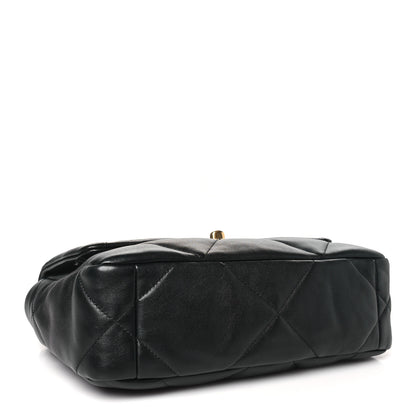 Chanel Lambskin Quilted Medium Chanel 19 Flap Black 4 of 10