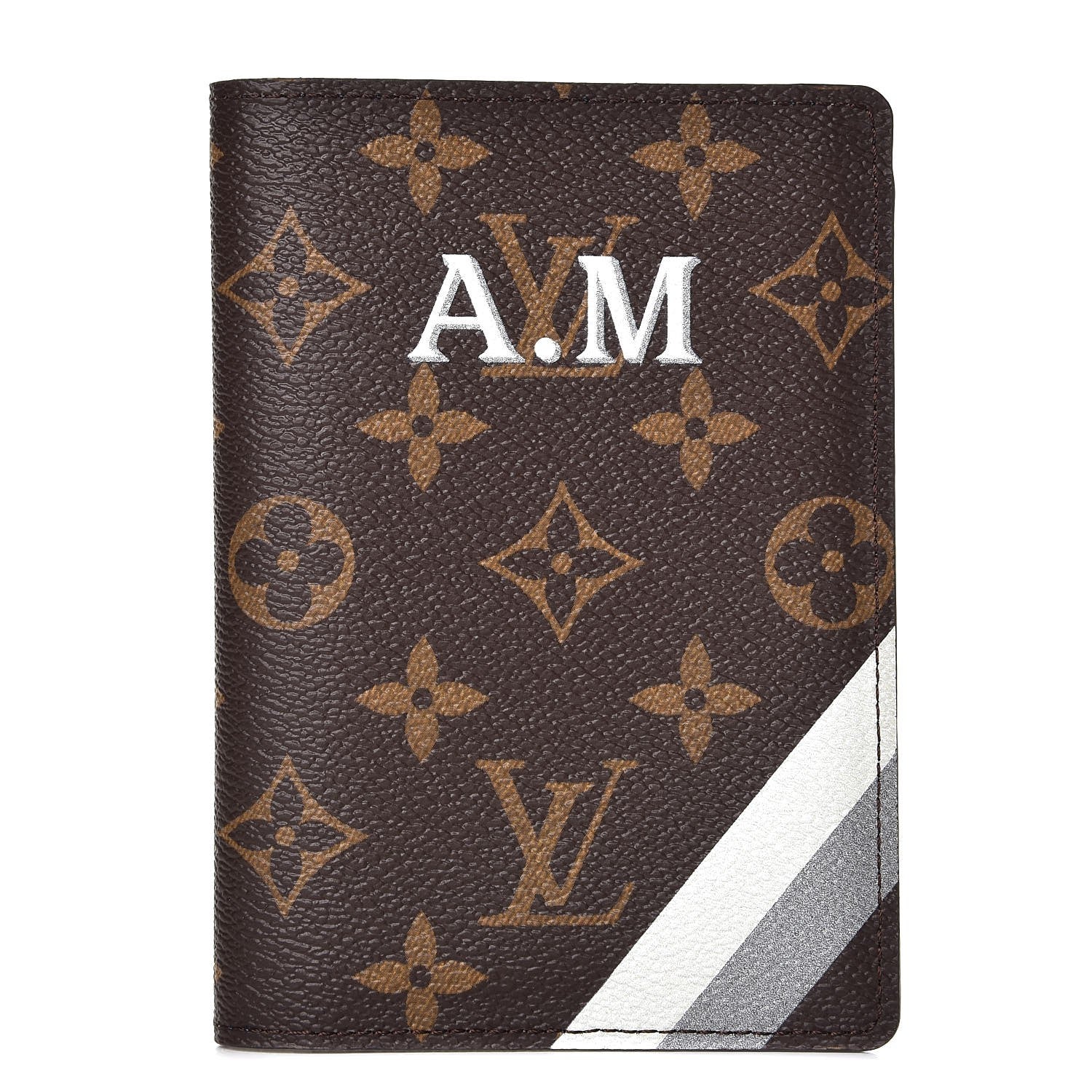 Louis Vuitton Monogram My LV Heritage Passport Cover White Gris 1 of 8