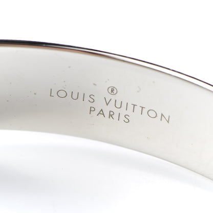Louis Vuitton Metal Enamel Confidential Bangle Bracelet S 4 of 6