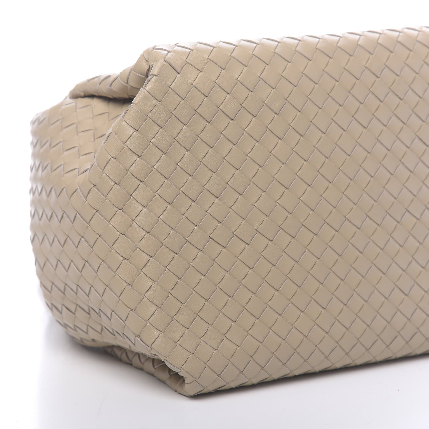 Bottega Veneta Nappa Intrecciato Medium Parachute Bag Mink 8 of 9