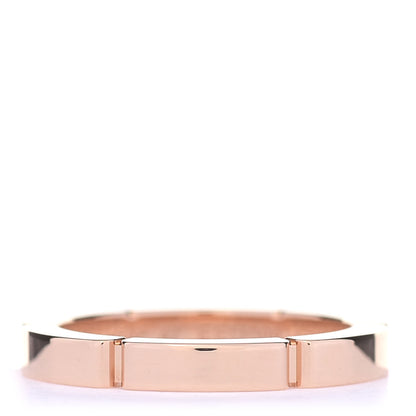 Cartier 18K Pink Gold Diamond Maillon Panthere Wedding Band Ring 47 4 3 of 6