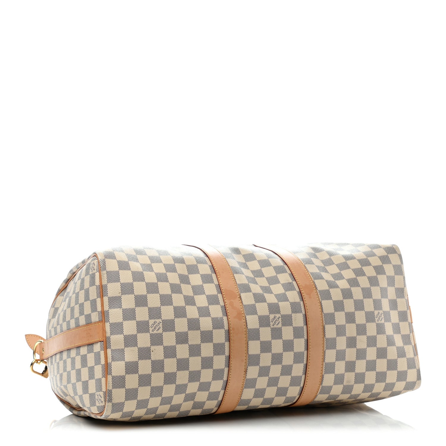 Louis Vuitton Damier Azur Keepall Bandouliere 45 4 of 15