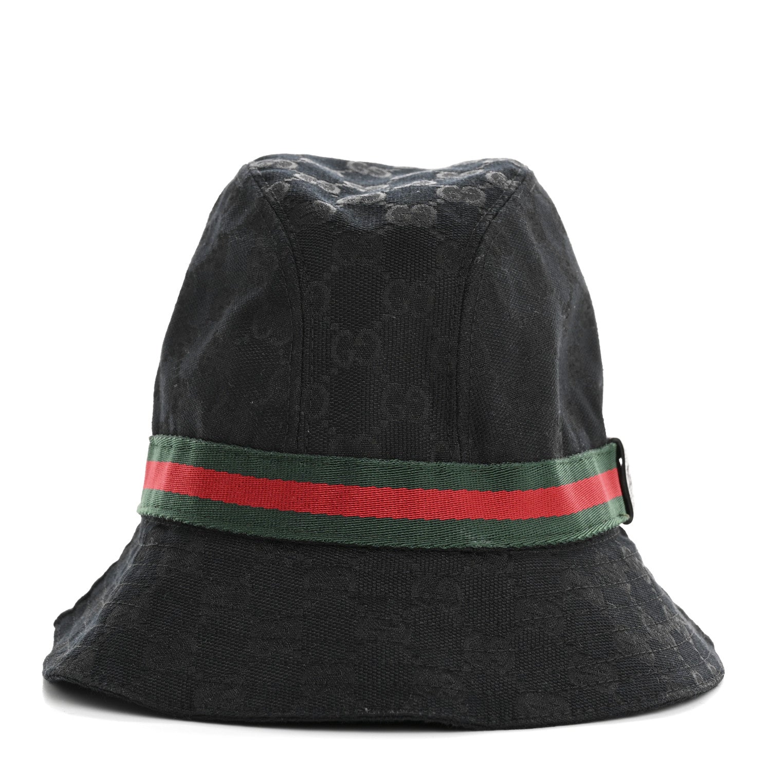 Gucci Monogram Web Bucket Hat M Black 3 of 11
