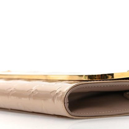 Louis Vuitton Vernis Rossmore MM Beige Poudre 10 of 11