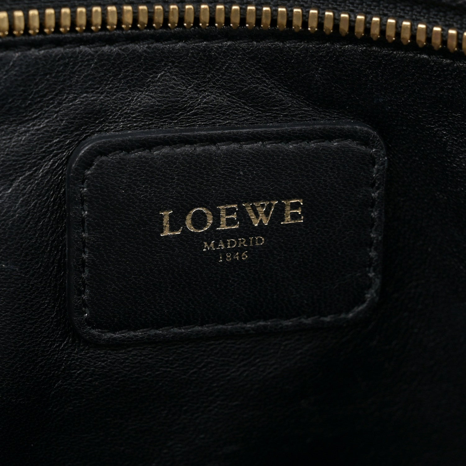 Loewe Calfskin Amazona 28 Black 6 of 11