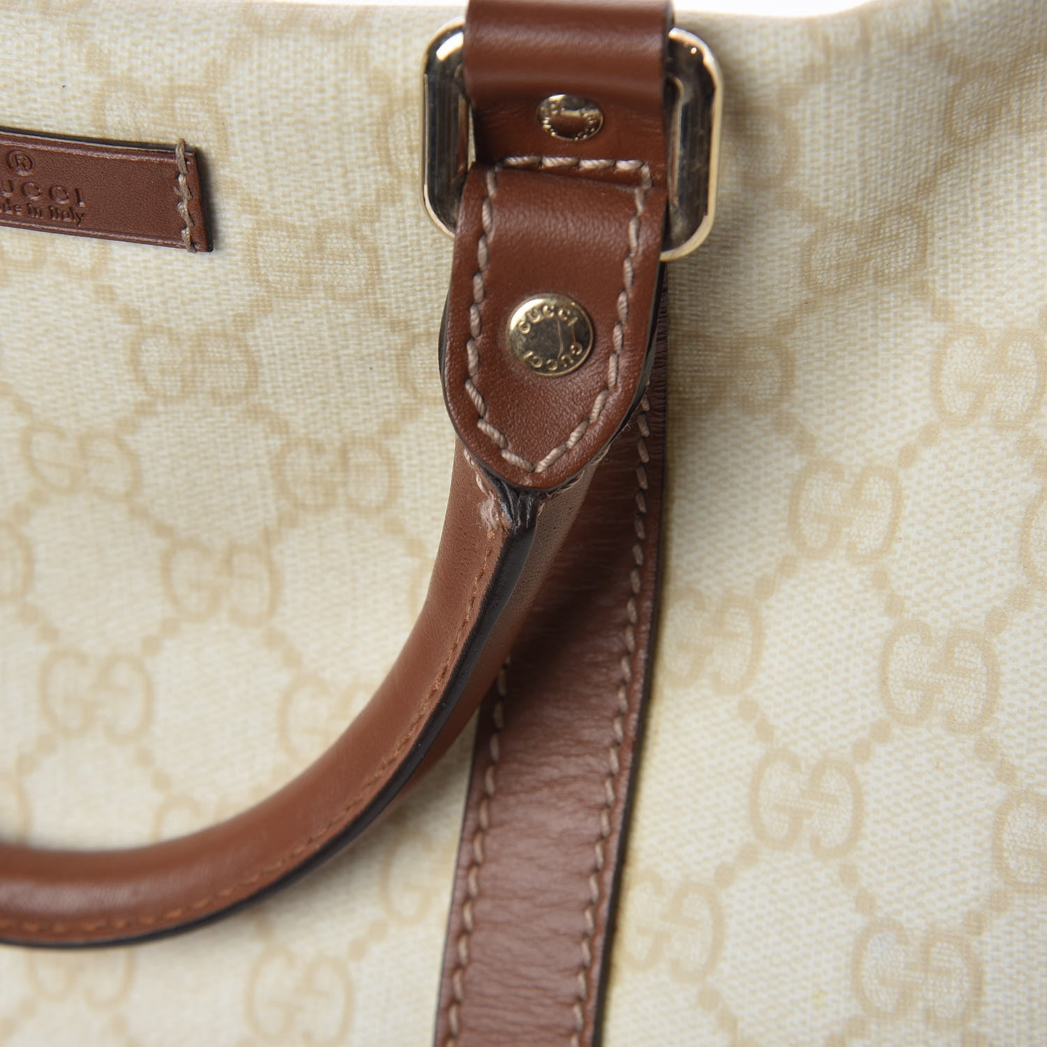 Gucci GG Plus Monogram Medium Joy Boston Tan 14 of 24
