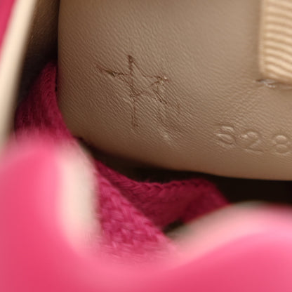 Gucci Calfskin Logo Womens Rhyton Sneakers 37.5 Box Pink 9 of 9