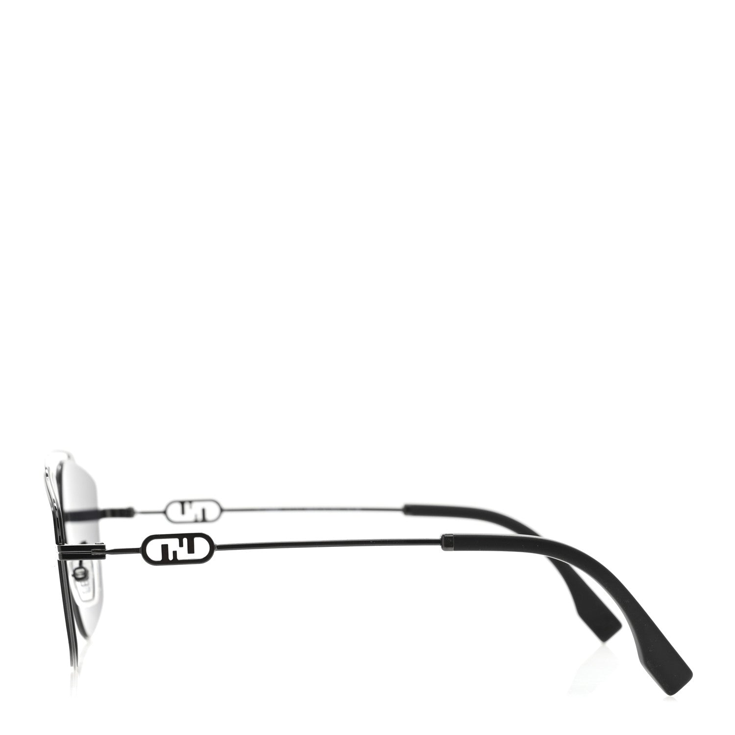 Fendi Metal O'Lock Aviators FE40079U Black 3 of 8