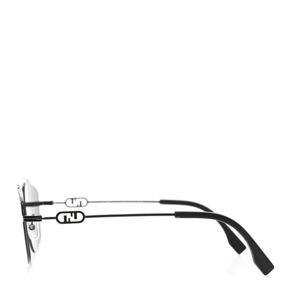 Fendi Metal O'Lock Aviators FE40079U Black 3 of 8