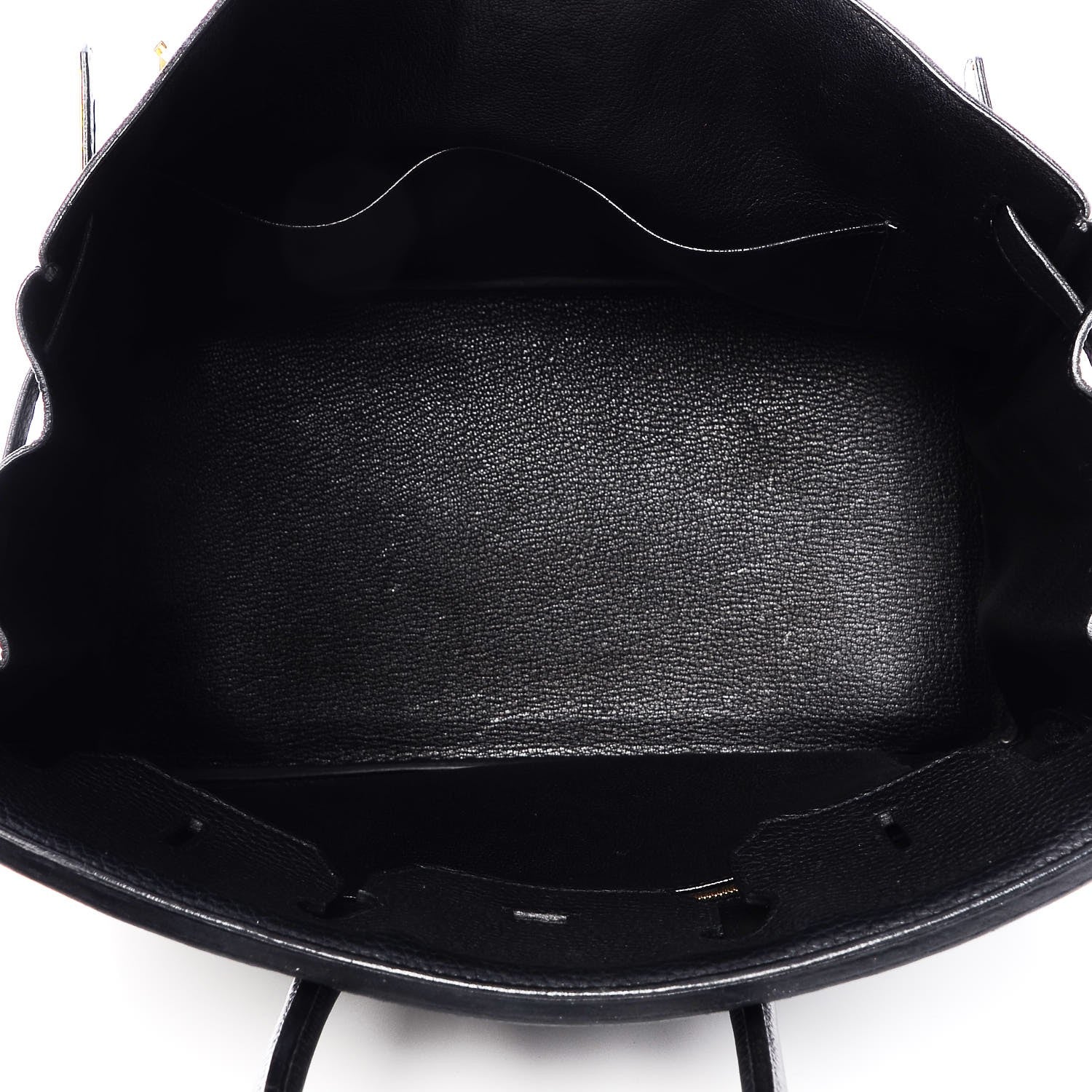 Hermes Taurillon Clemence Birkin 35 Black 9 of 36
