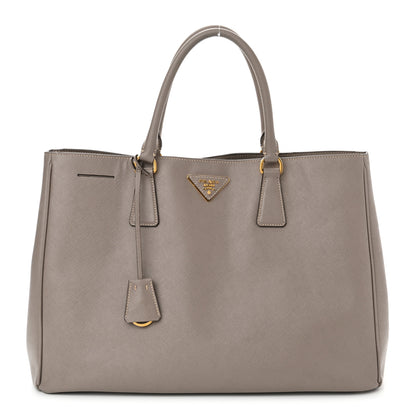 Prada Saffiano Lux Large Tote Argilla 1 of 18