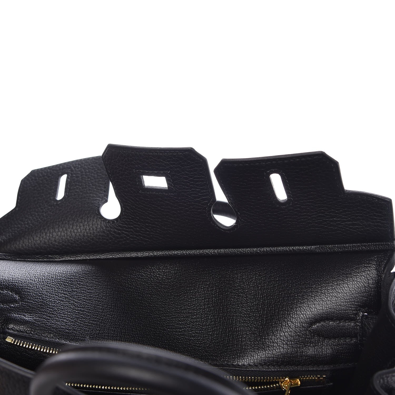 Hermes Togo Birkin 25 Black 8 of 33
