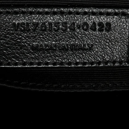 Saint Laurent Calfskin Matelasse Monogram Monochrome Lou Camera Bag Black 7 of 10