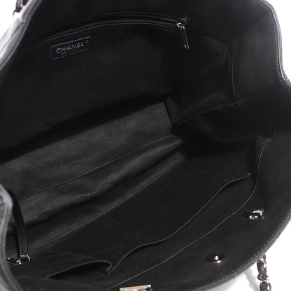Chanel Calfskin Quilted Large In the Business Tote Black 5 of 8