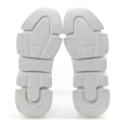 Balenciaga Technical 3D Recycled Knit Allover Logo Womens Speed 2.0 Sneakers 39 White Multicolor 6 of 10