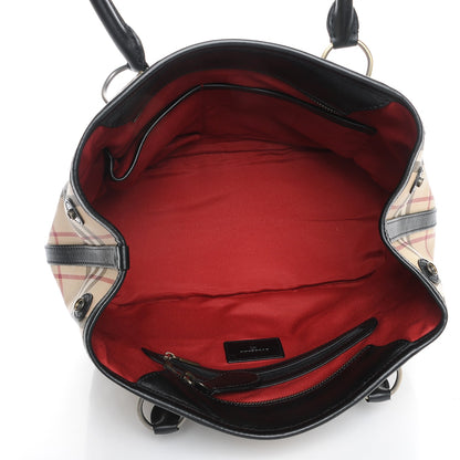 Burberry House Check Tote Black 5 of 8