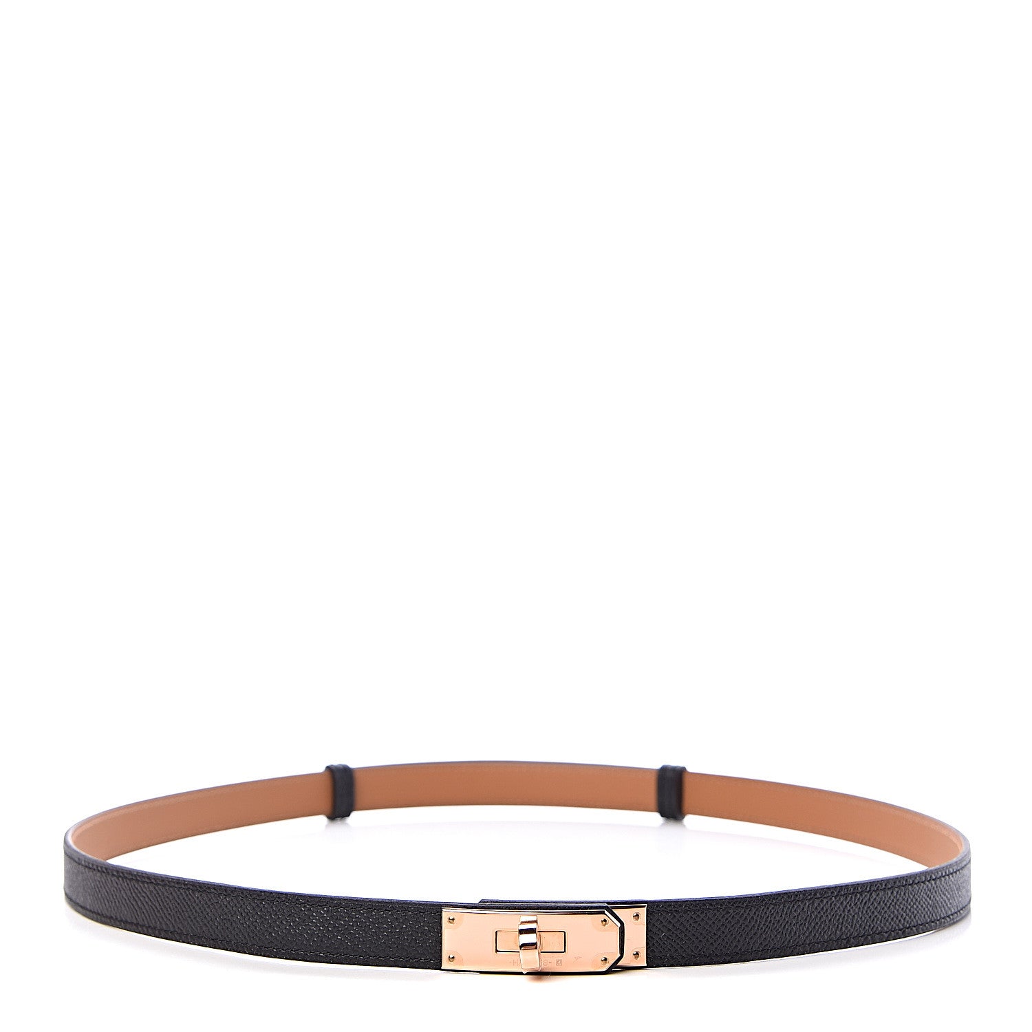 Hermes Epsom Kelly Belt Black 1 of 5