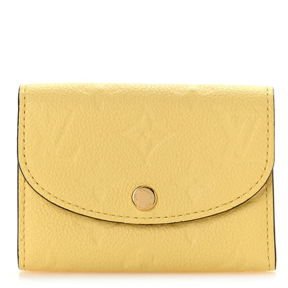 Louis Vuitton Empreinte Rosalie Coin Purse Yellow 1 of 8