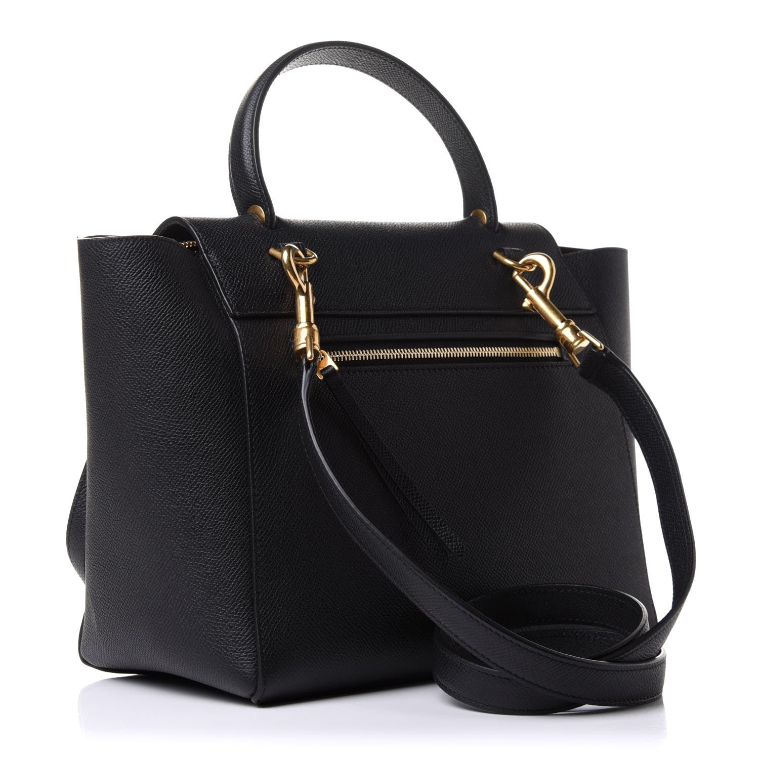Celine Baby Grained Calfskin Micro Belt Bag Black 6 of 15