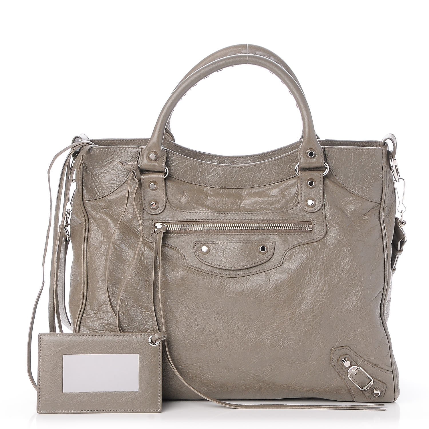 Balenciaga Agneau Classic Hardware Velo Beige Liege 1 of 8