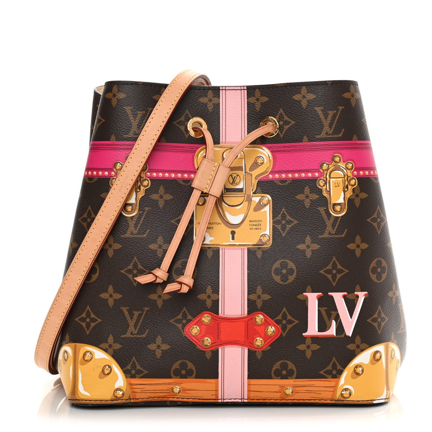 Monogram Summer Trunks Neonoe