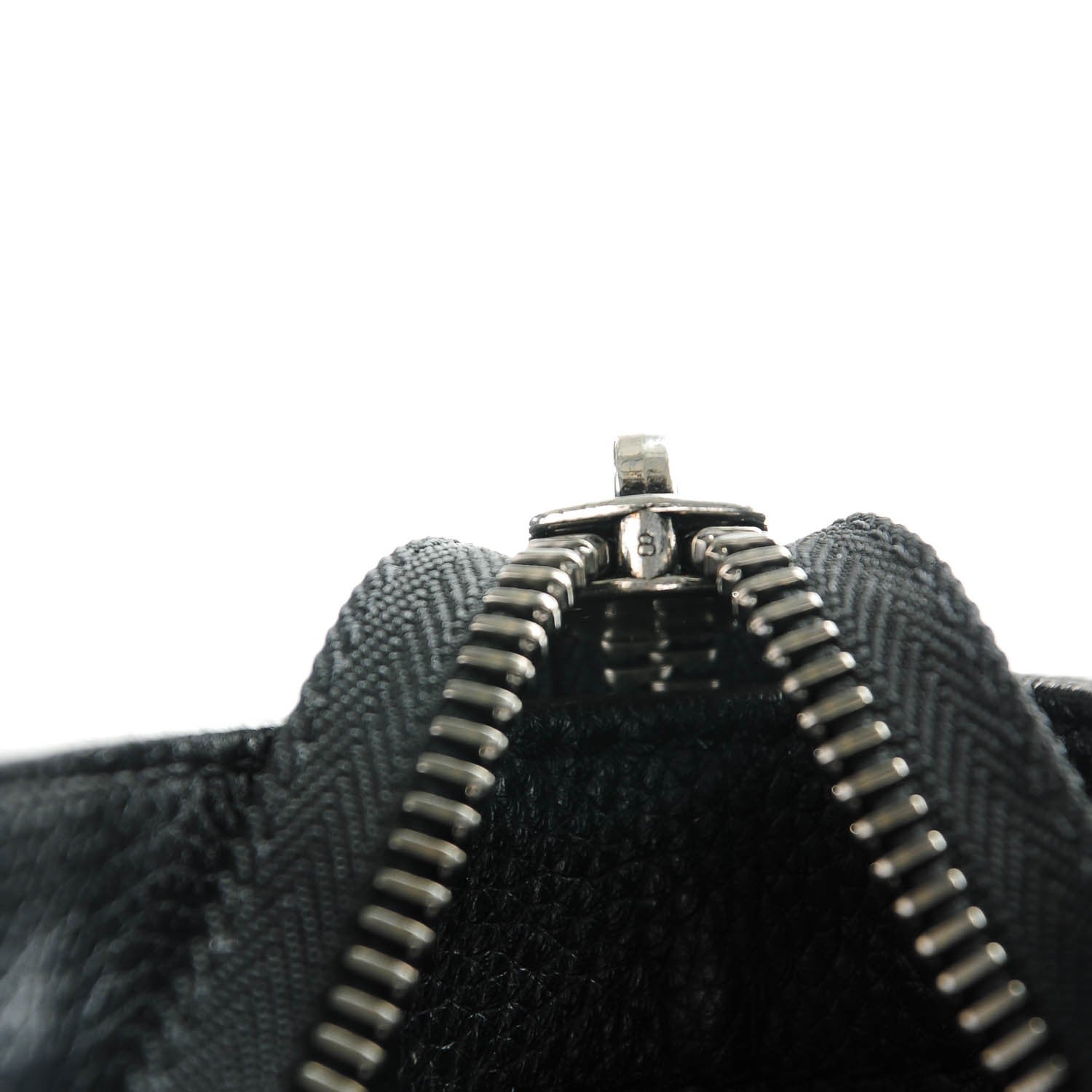 Celine Drummed Calfskin Mini Luggage Black 6 of 9