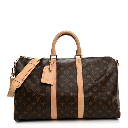 Louis Vuitton Monogram Keepall Bandouliere 45 1 of 9