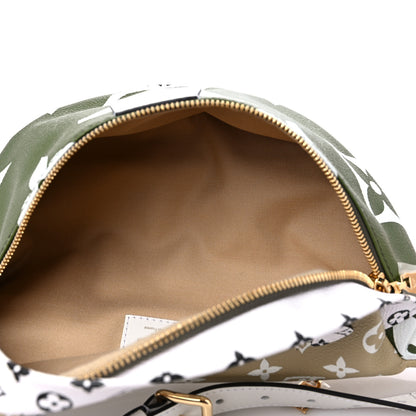 Louis Vuitton Monogram Giant Bumbag Kaki Beige 5 of 11
